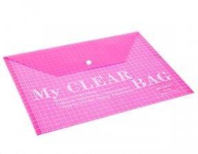 School Stationery Supplies My Clear Bag ,FS Lavender Modest -209 LA - Image 1