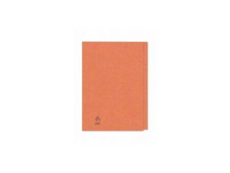 Square Cut Folder Premier FS Orange Modest -1782 OR - Image 1