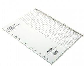 Divider A4 PVC 1-31 Tab Grey Modest -MS 131 - Image 1