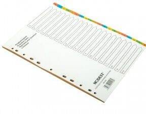 Divider A4 A-Z Tab Modest -MS 305