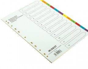 Dividers 12 Tab W/Numbers Modest- MS 403 - Image 1