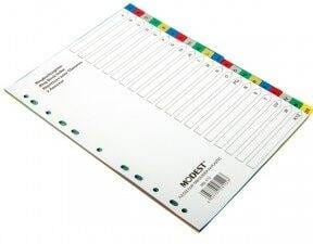 School Stationery Supplies Divider PVC W/Print A-Z Tab Modest - MS 412 - Image 1