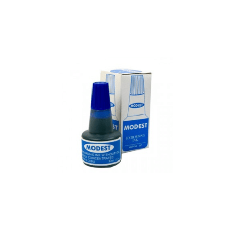 Stamp Pad Ink Blue Modest- MS INK BL