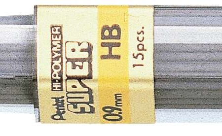 School Stationery Supplies Pencil Leads Pentel 0.9mm HB HI Polymer-PE-50.9-HB - Image 1