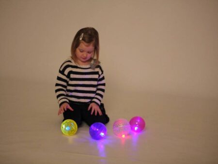 SENSORY FLASHING BALLS TEXTURE-COM - Image 1