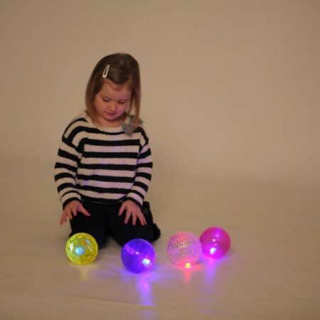 SENSORY FLASHING BALLS TEXTURE-COM - Image 1
