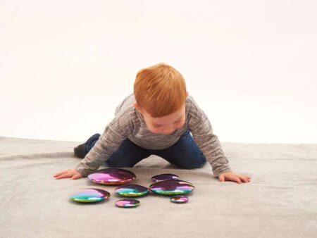 SENSORY REFLECTIVE COLOUR BURST BUTTONS-COM - Image 1