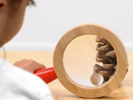 WOODEN HAND LENS-COM - Image 1