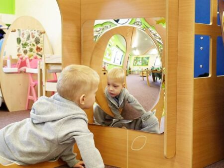 LARGE ACRYLIC MIRROR PANELS SET-COM - Image 1