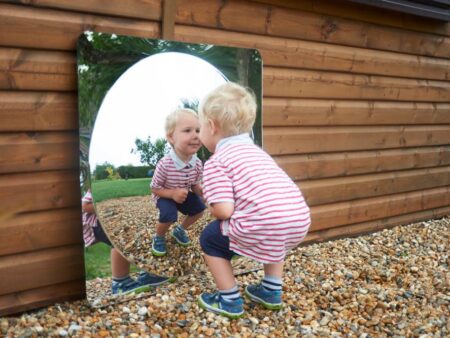 GIANT SINGLE DOME ACRYLIC MIRROR PANEL-COM - Image 1