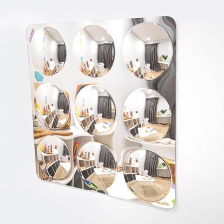 GIANT 9 DOMED ACRYLIC MIRROR PANEL-COM - Image 2