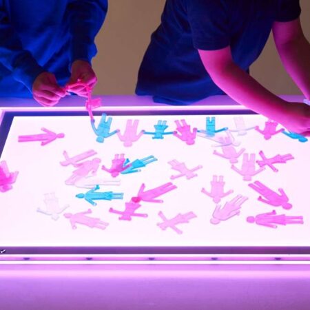 School Stationery Supplies A2 COLOUR CHANGING LIGHT PANEL-COM - Image 2