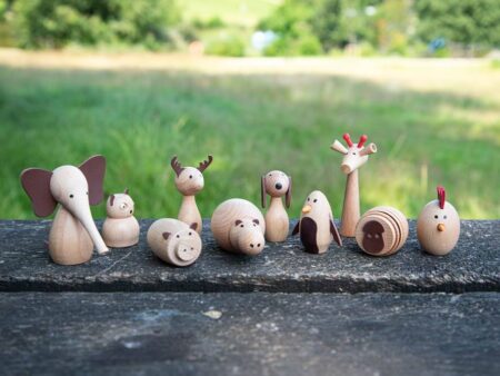 WOODEN ANIMAL FRIENDS-COM - Image 1