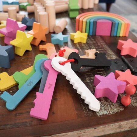 RAINBOW WOODEN KEYS-COM - Image 2