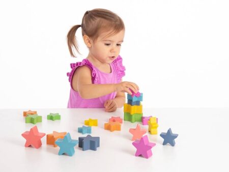 RAINBOW WOODEN STARS-COM - Image 1