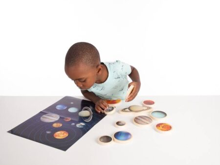 WOODEN SOLAR SYSTEM DISCS-COM - Image 1