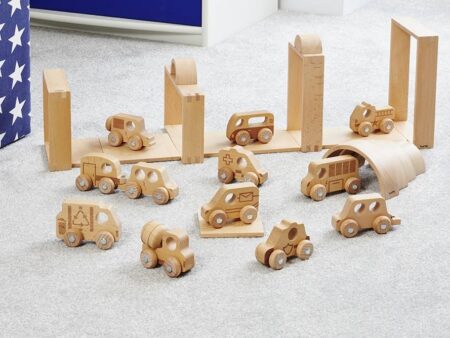 NATURAL WOODEN EMERGENCY VEHICLES-COM - Image 2