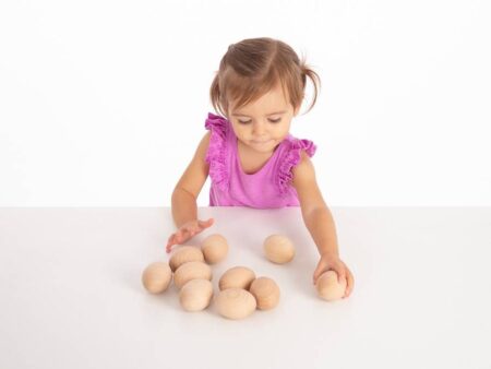 NATURAL WOODEN EGGS-COM - Image 1
