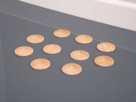 NATURAL WOODEN DISCS-COM - Image 1