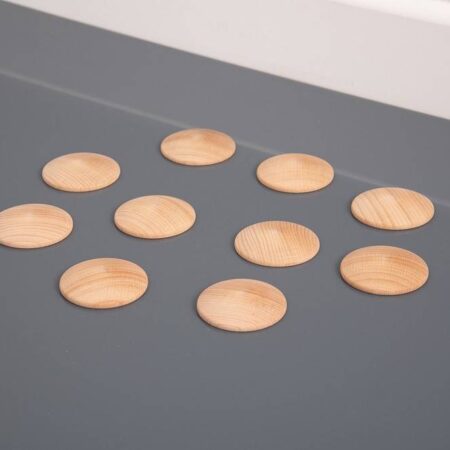 NATURAL WOODEN DISCS-COM - Image 1