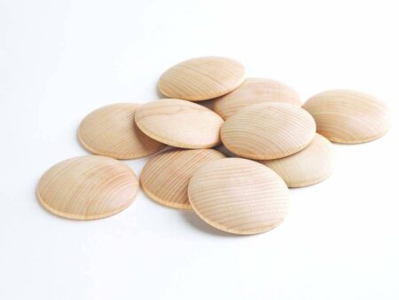 NATURAL WOODEN DISCS-COM - Image 2