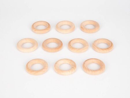 NATURAL WOODEN RINGS 48mm-COM - Image 1