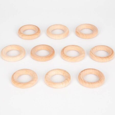 NATURAL WOODEN RINGS 48mm-COM - Image 1