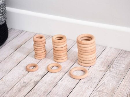 NATURAL WOODEN RINGS 56mm-COM - Image 1