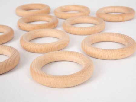 NATURAL WOODEN RINGS 70mm-COM - Image 2