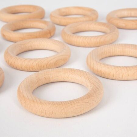 NATURAL WOODEN RINGS 70mm-COM - Image 2