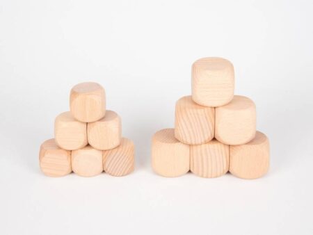 NATURAL WOODEN CUBES 40mm-COM - Image 2