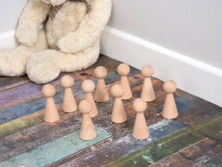 NATURAL WOODEN FIGURES-COM - Image 1