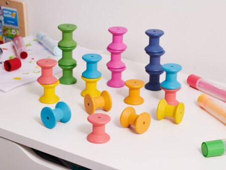 RAINBOW WOODEN SPOOLS-COM - Image 1