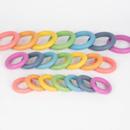 RAINBOW WOODEN RINGS-COM - Image 2