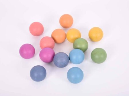 RAINBOW WOODEN BALLS-COM - Image 2