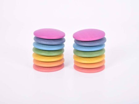 RAINBOW WOODEN DISCS-COM - Image 2