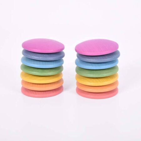 RAINBOW WOODEN DISCS-COM - Image 2