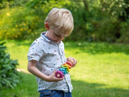RAINBOW WOODEN SHAPE TWISTER-COM - Image 1