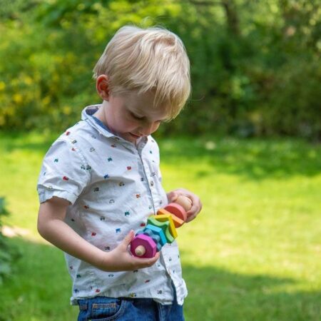 RAINBOW WOODEN SHAPE TWISTER-COM - Image 1