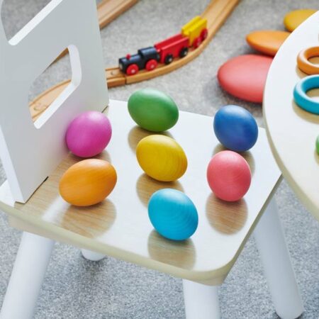 RAINBOW WOODEN EGGS-COM - Image 2