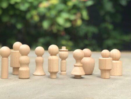 WOODEN COMMUNITY FIGURES-COM - Image 1