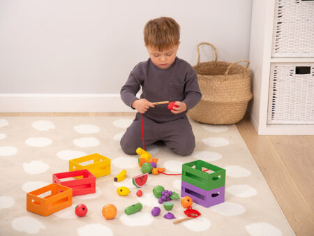 WOODEN SORTING FRUIT & VEGETABLE CRATES-COM - Image 1