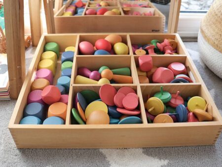 WOODEN SORTING TRAY - 7 WAY-COM - Image 2