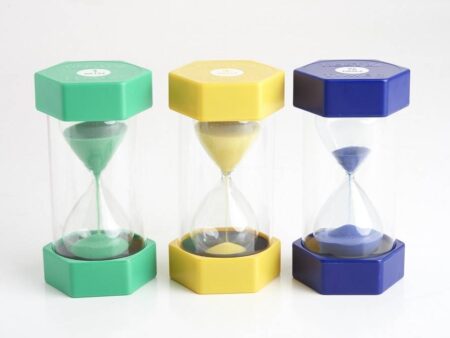 MEGA SAND TIMER 5 MIN BLUE-COM - Image 1