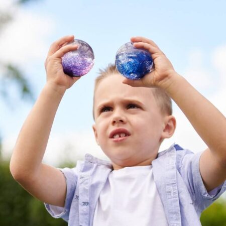 SENSORY RAINBOW GLITTER BALLS-COM - Image 1