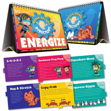 School Stationery Supplies Brain Breaks Directory-SK - Image 1