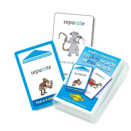 School Stationery Supplies Spelling Mnemonics Chute Cards-SK - Image 1