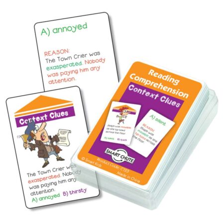 School Stationery Supplies Context Clues Chute Cards-SK - Image 1
