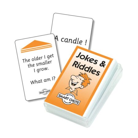 School Stationery Supplies Jokes & Riddles Chute Cards-SK - Image 1