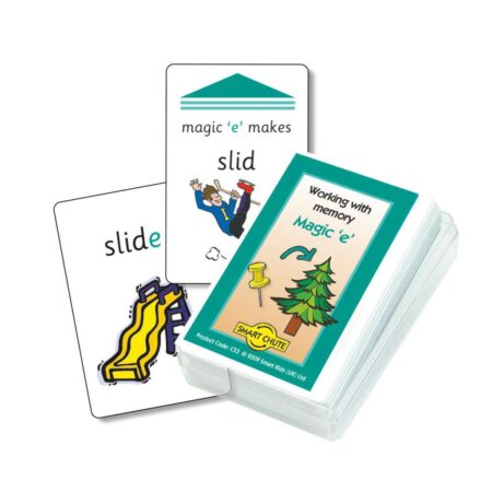 School Stationery Supplies Magic 'E' Chute Cards-SK - Image 1